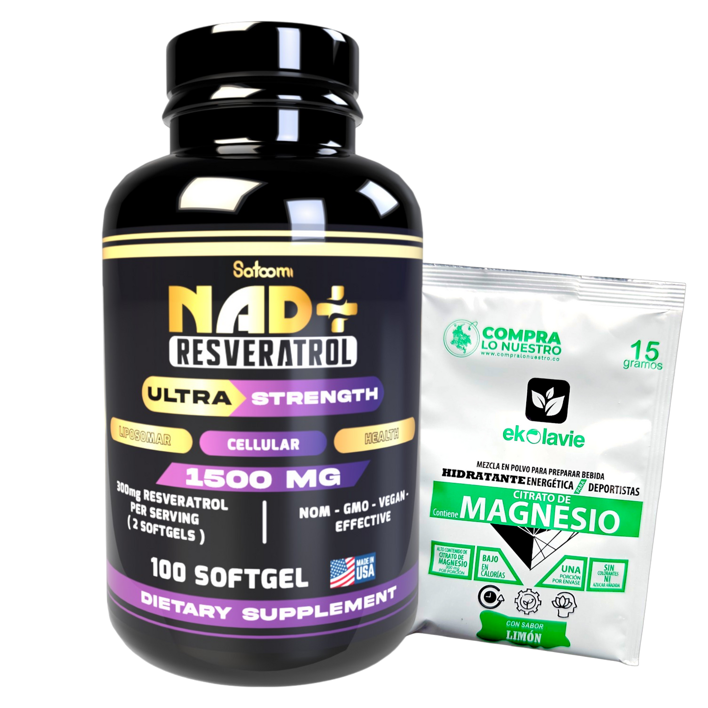 NAD+ Resveratrol Ultra Strength – Original con Invima