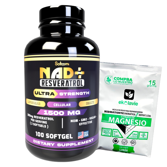 NAD+ Resveratrol Ultra Strength – Original con Invima