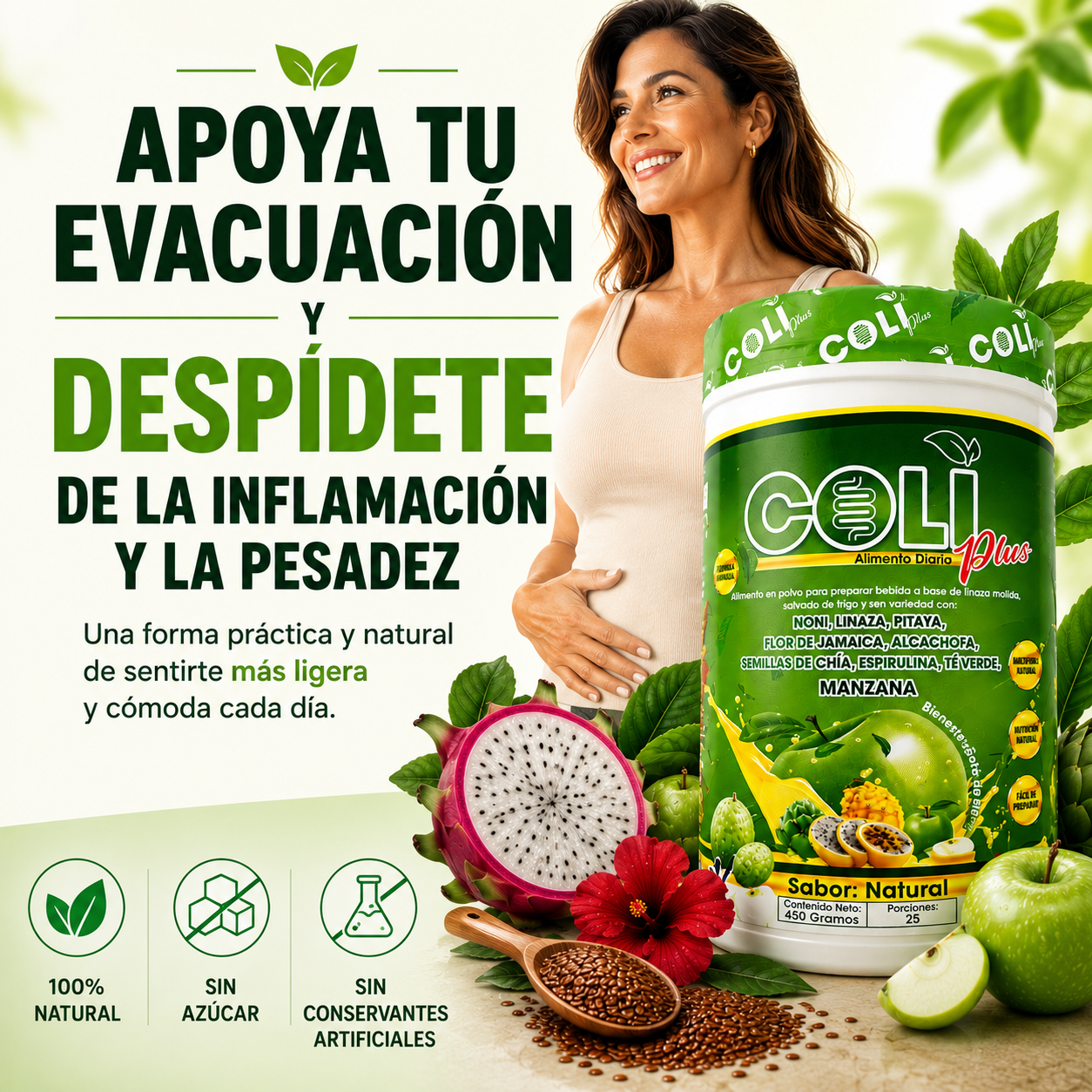 Coli Plus Fibra Natural